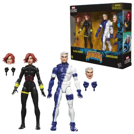 Marvel The Avengers Black Widow a Quicksilver sada 2 figúrok 15cm produktová fotografia