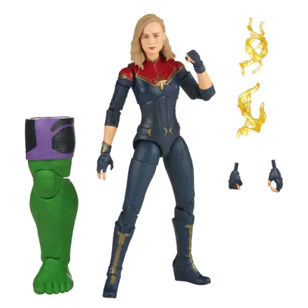 Akčná figúrka Marvel Legends od The Marvels Captain Marvel (BAF: Totally Awesome Hulk) 15 cm termékfotója