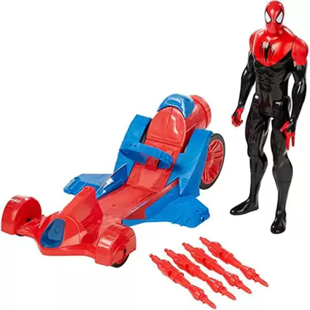 Marvel Titan Hero Series Spiderman figurka + jármű termékfotója