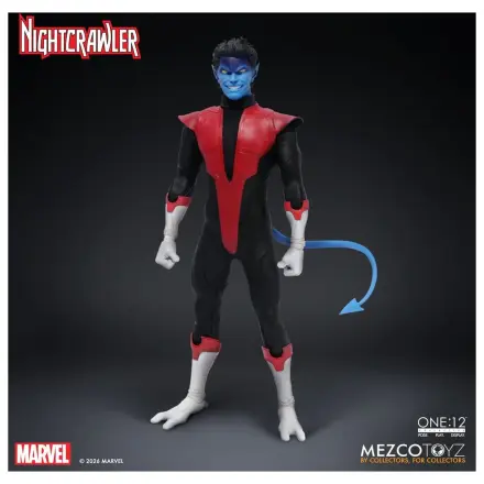 Marvel X-Men One:12 Collective akčná figúrka 1/12 Nightcrawler 16 cm produktová fotografia