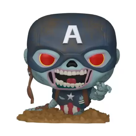 Marvel Zombies Funko POP! Marvel Vinyl Figure Captain America 9 cm produktová fotografia