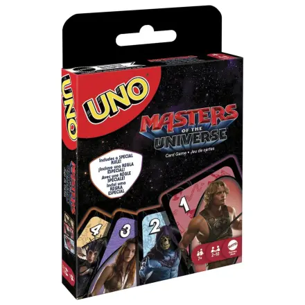 Masters of the Universe 2026 Movie UNO kartová hra produktová fotografia