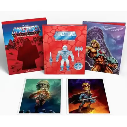 Kniha o umení Masters of the Universe Origins and Masterverse Deluxe Edition termékfotója