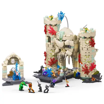 Masters of the Universe Mattel Brick Shop Stavebnica Castle Grayskull produktová fotografia
