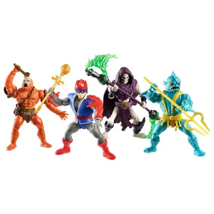 Masters of the Universe Origins Action Figure 4-Pack Battle for Subternia 14 cm produktová fotografia