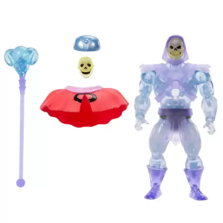 Masters of the Universe Origins Priehľadná figúrka Skeletor 14cm produktová fotografia