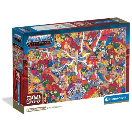 Masters of the Universe Impossible 500-dielne kompaktné puzzle produktová fotografia