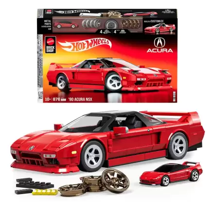 Mattel Brick Shop Hot Wheels Elite Series Stavebnica 1/16 '90 Acura NSX produktová fotografia