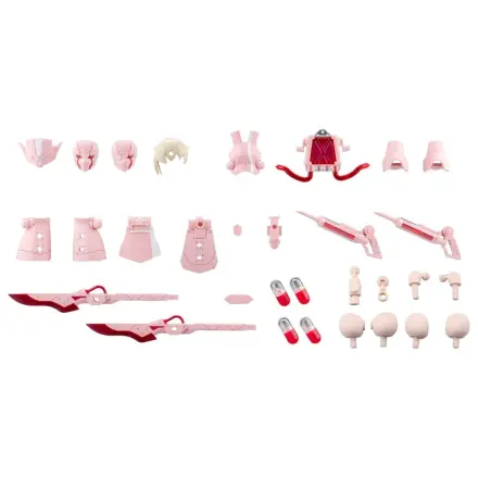 Megalomaria Unlimited Universe Plastic Model Kit Accessory Set Metamorphose Unit Exarmor Pink Nurse produktová fotografia