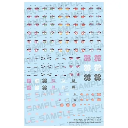 Megami Device Plastic Model Kit 1/1 M.S.G Puni Mofu Long Eye Decal Set produktová fotografia