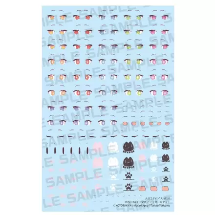 Megami Device M.S.G. Plastiková modelová stavebnica 1/1 Puni Mofu sada očných obtlačkov produktová fotografia