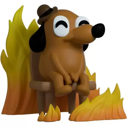 Meme This is Fine 4-palcová figúrka produktová fotografia
