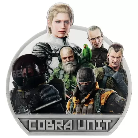 Metal Gear Solid Delta Medailón Cobra Unit Limited Edition produktová fotografia