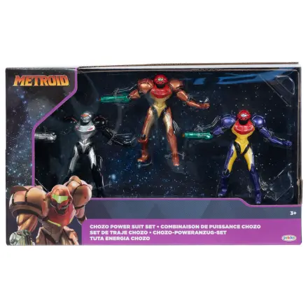 Metroid balenie 3 figúrok 6cm produktová fotografia