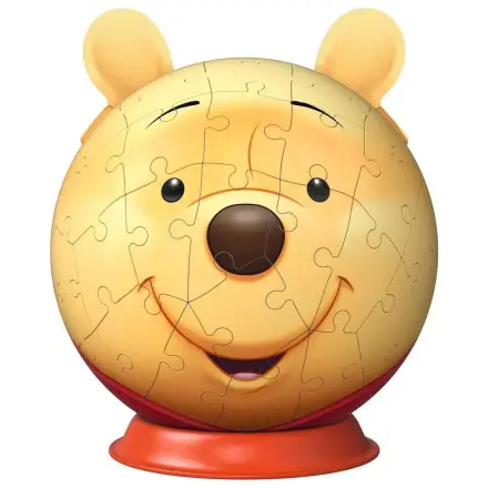 Winnie the Pooh 3D puzzle guľa s ušami (77 dielikov) produktová fotografia