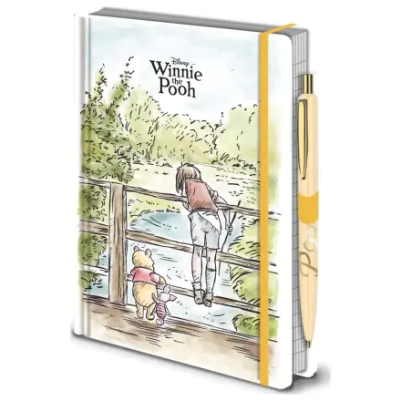 Winnie the Pooh zápisník a sada pier Pooh Sticks produktová fotografia
