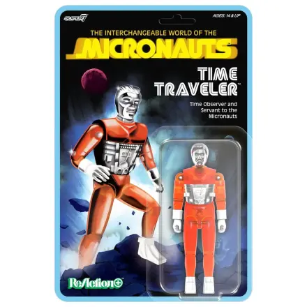 Micronauts ReAction+ Akčná figúrka Wave 04 Time Traveler (Translucent Orange) produktová fotografia