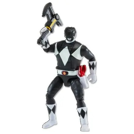 Mighty Morphin Power Rangers Season 2 Auto-Morphin akčná figúrka Black Ranger produktová fotografia