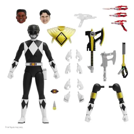 Mighty Morphin Power Rangers Ultimates akčná figúrka Black Ranger 18 cm termékfotója