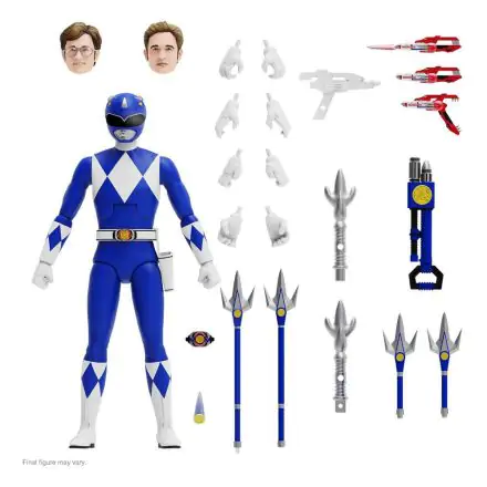 Mighty Morphin Power Rangers Ultimates Akčný figúrka Blue Ranger 18 cm termékfotója