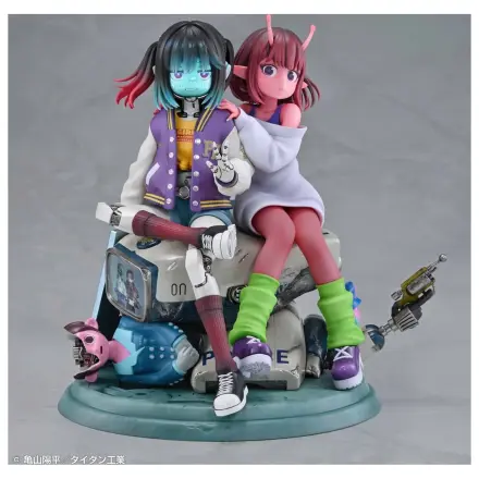 Milky Subway The Galactic Limited Express PVC Figúrky 2-balenie Chiharu & Makina 18 cm produktová fotografia