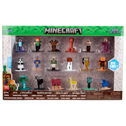 Minecraft pack 18 figúrok 4 cm produktová fotografia