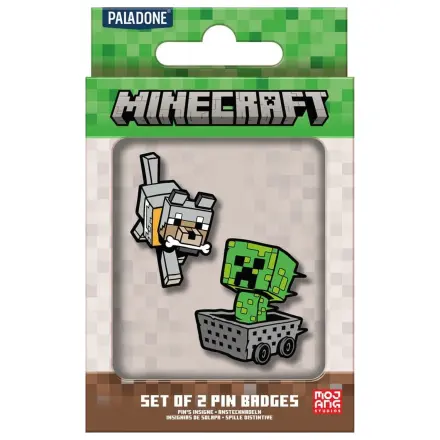 Minecraft Pin Badge balenie 2 ks produktová fotografia