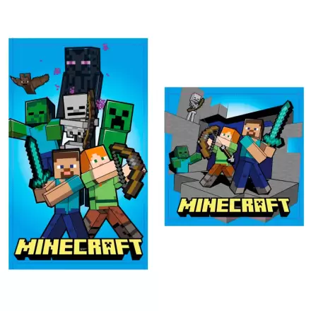 Minecraft set 2 bavlnené uteráky produktová fotografia