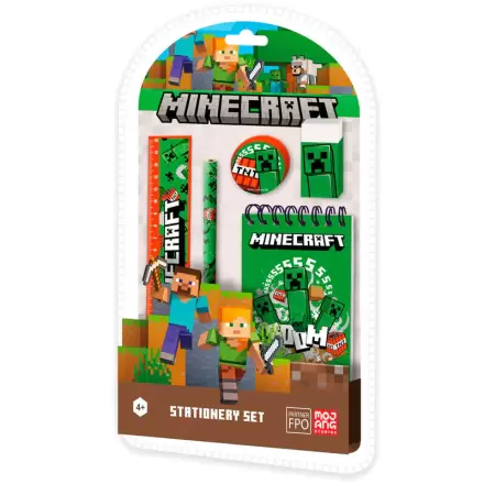 Minecraft papiernický set 5 ks produktová fotografia