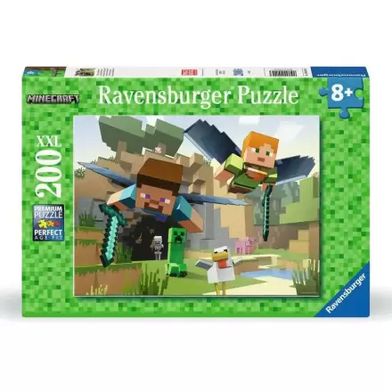 Minecraft Detské Puzzle XXL Animal Adventures (200 dielikov) termékfotója