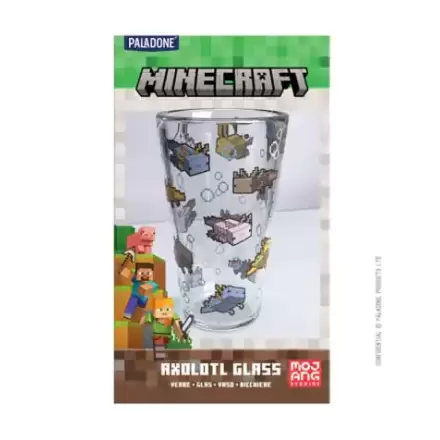 Minecraft Pint Pohár Axolotl produktová fotografia