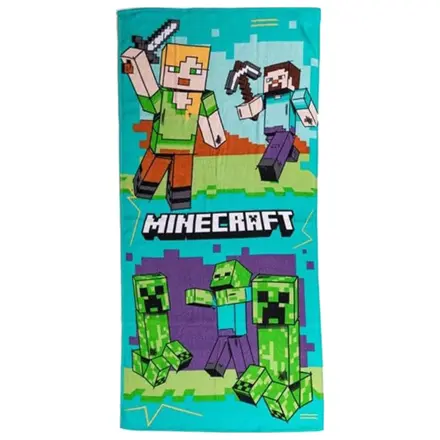 Minecraft bojový uterák produktová fotografia