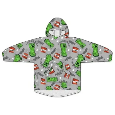 Minecraft Boom Adult Wearable Plyšová Fleecová Prikrývka, Pončo produktová fotografia