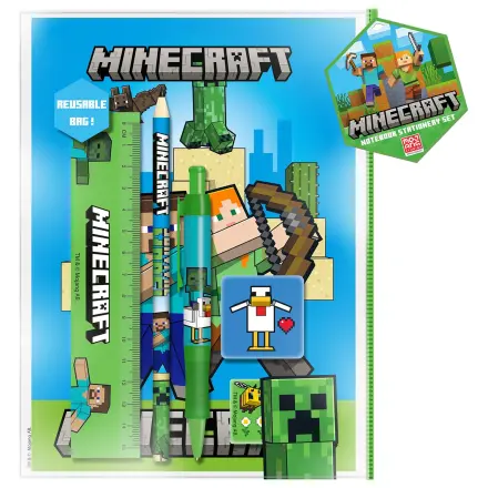 Minecraft Characters A5 papírnický Bumper set produktová fotografia