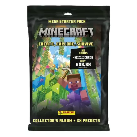 Minecraft - Create, Explore, Survive Zberateľské Karty Starter Pack *Nemecká Verzia* produktová fotografia