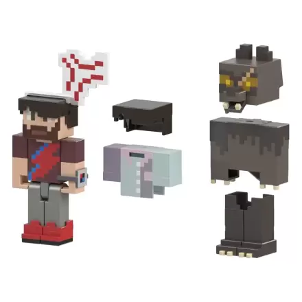 Minecraft Creator Series akčná figúrka Expansion Pack Rugarou & Anger Vein 8 cm produktová fotografia
