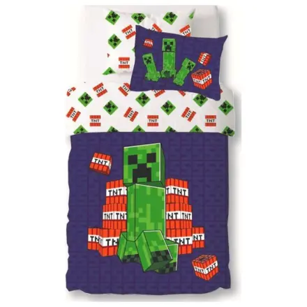 Minecraft Creeper TNT obliečka na perinu produktová fotografia