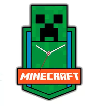 Minecraft nástenné hodiny termékfotója