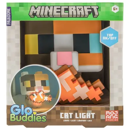 Minecraft GloBuddies Svetelná mačka 15 cm produktová fotografia