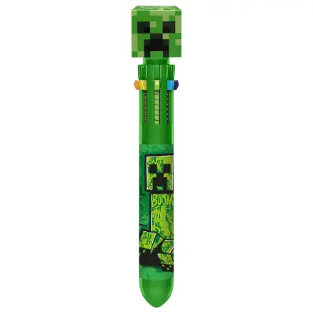 Minecraft Green 10-farebné 3D pero produktová fotografia