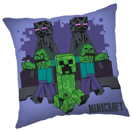 Minecraft Mob Mayhem vankúš, dekoračný vankúš 40x40 cm produktová fotografia