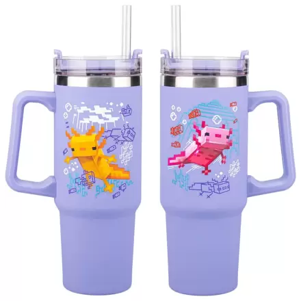 Minecraft Multiway cestovný hrnček fialový produktová fotografia