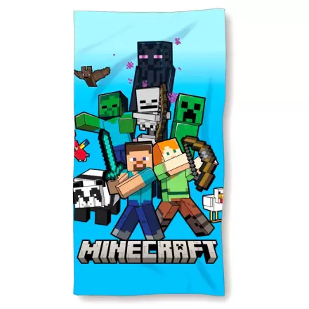 Minecraft bavlnená plážová osuška produktová fotografia