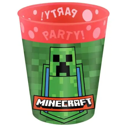 Minecraft Party mikro prémiová plastová súprava pohárov 4 ks 250 ml produktová fotografia