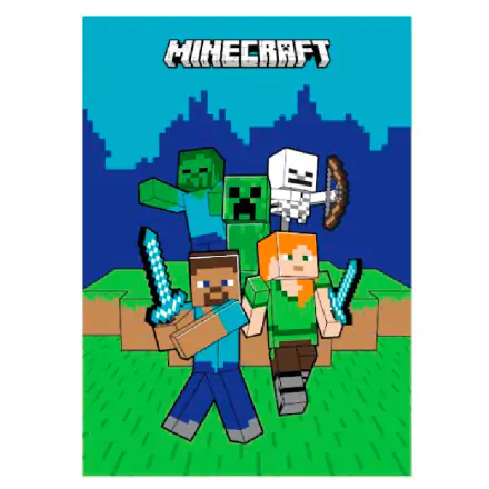 Minecraft polar deka produktová fotografia