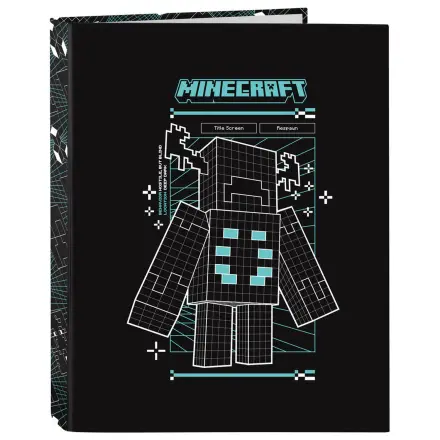 Minecraft obrazovka A4 kartónový zakladač so 4 krúžkami produktová fotografia