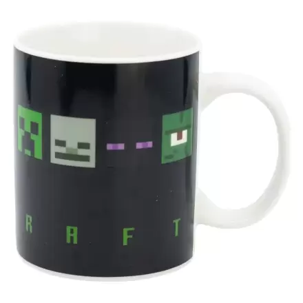 Minecraft Heat Change Mug 325 ml s obrázkom štvorcov termékfotója