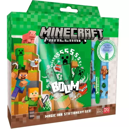 Minecraft tajný denník + magic pen produktová fotografia