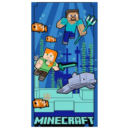Minecraft podvodný uterák 70x140cm produktová fotografia