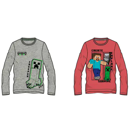 Minecraft rôzne tričká produktová fotografia